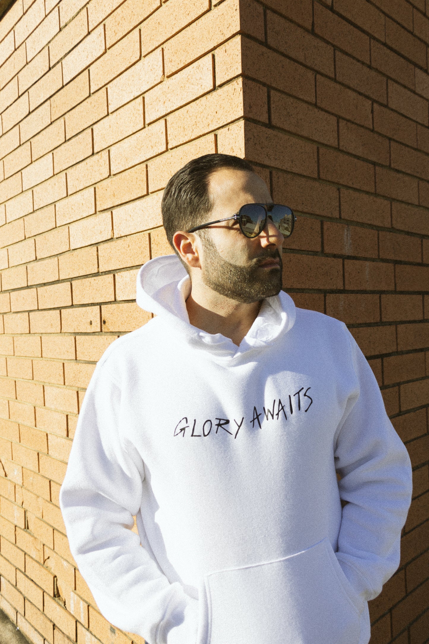 Glory Awaits Hoodie - Large Print